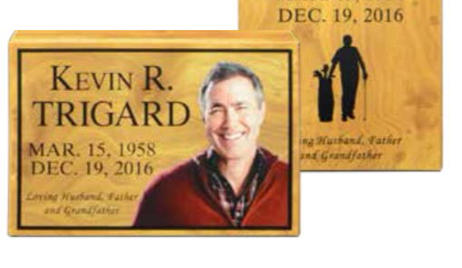 Digi Legacy Wooden Photo Urn