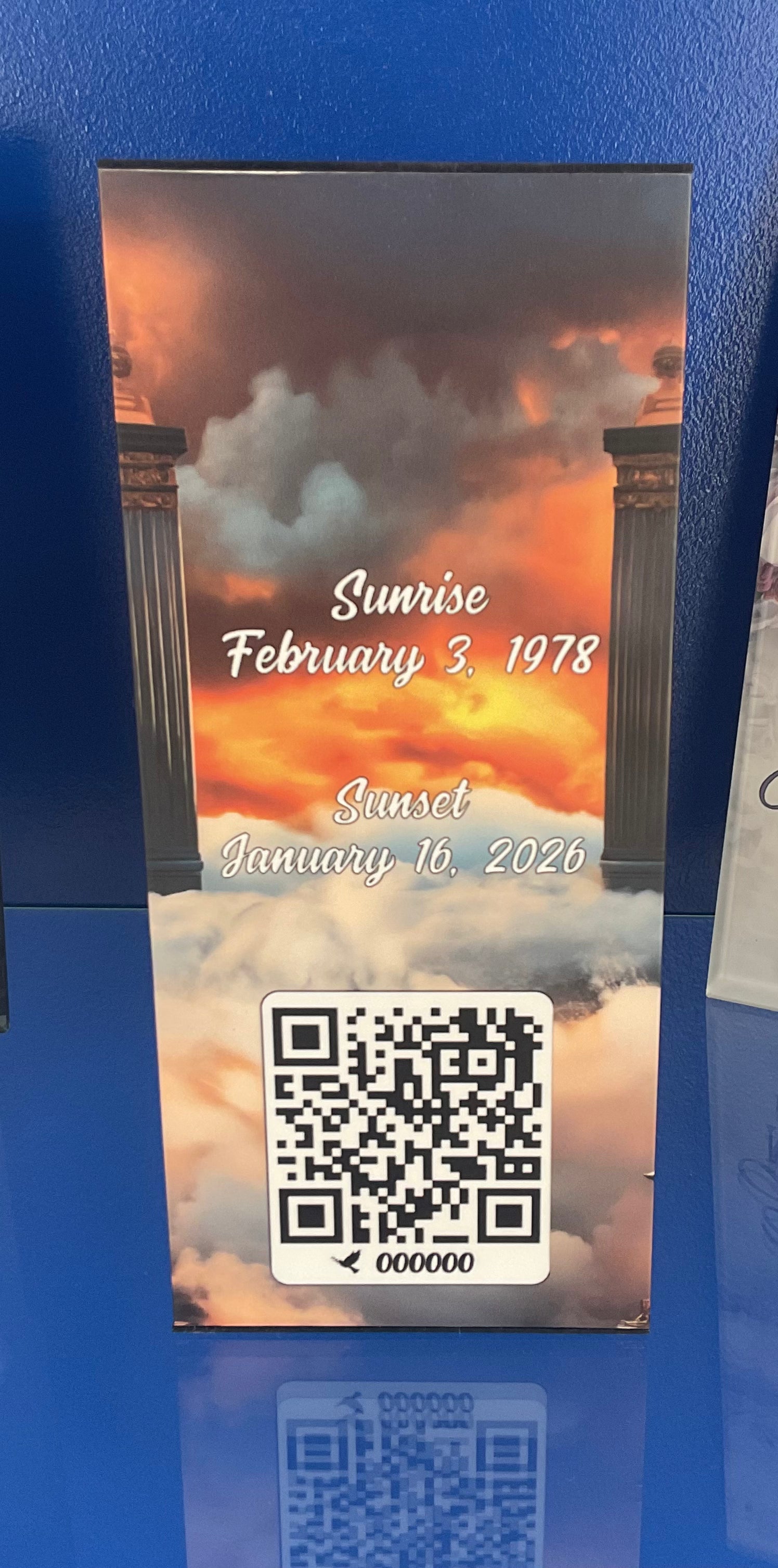 Digi Legacy Aluminum Photo Urn